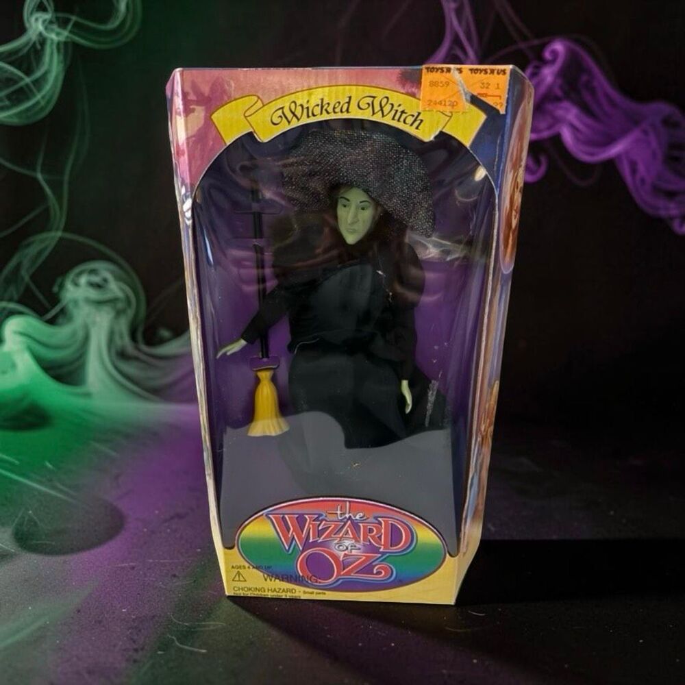 Vintage 1994 The Wizard of Oz Sky Kids Wicked Witch Collectible Doll 12” Sealed